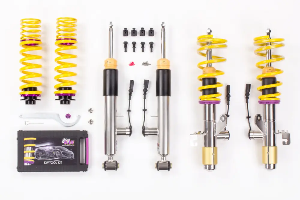 Výškově stavitelný podvozek KW DDC - Plug & Play s elektronicky nastavitelnou tuhostí pro Volkswagen Passat Estate 365 max zatížení PN do 1105 kg Časově Omezené