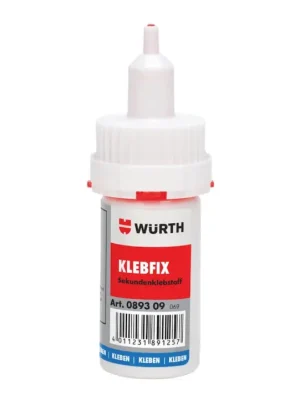 Würth Kyanoakrylátové lepidlo Klebfix, 20g Oblíbený
