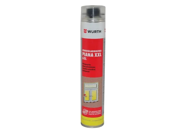 Würth 1K PU ZDÍCÍ pistolová montážní pěna B3, 750 ml Tovární Cena