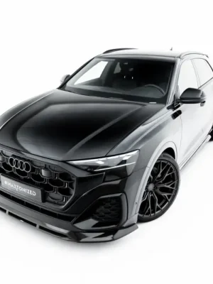 Výhodná Nabídka Maxton Design spoiler pod přední nárazník pro Audi Q8 Mk 1 FL, materiál pravý karbon, S-Line