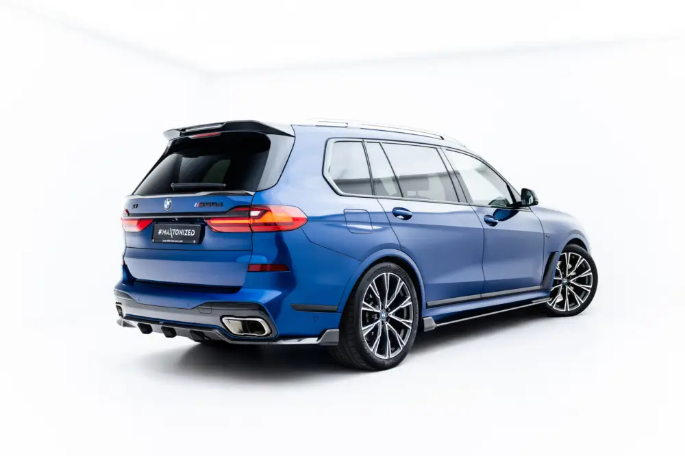 Maxton Design difuzor zadního nárazníku pro BMW X7 G07 Facelift M-Pack, G07 M-Pack, materiál pravý karbon Cenově Výhodný