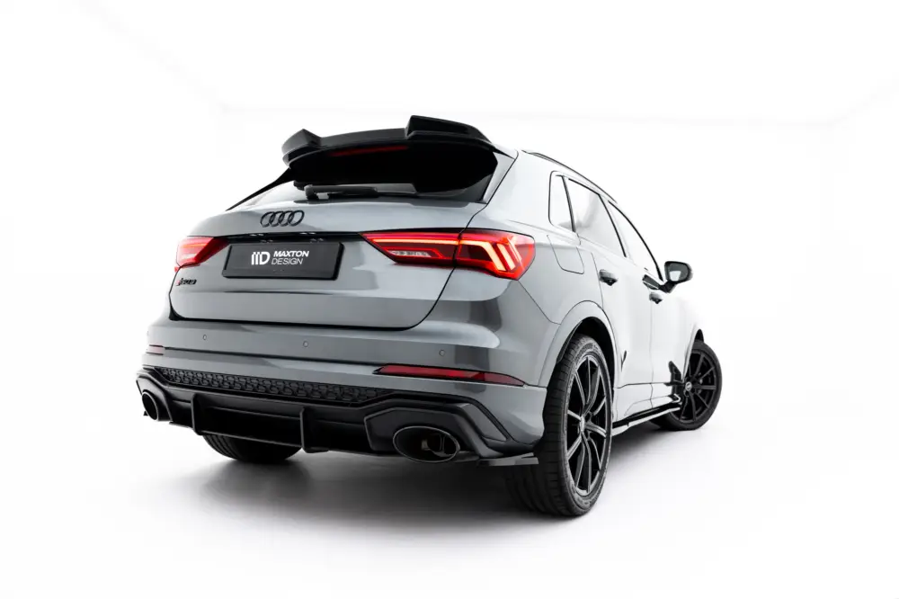 Maxton Design "Street Pro" difuzor zadního nárazníku pro Audi RSQ3 F3, plast ABS bez povrchové úpravy, Sportback / SUV Vrácení Zdarma