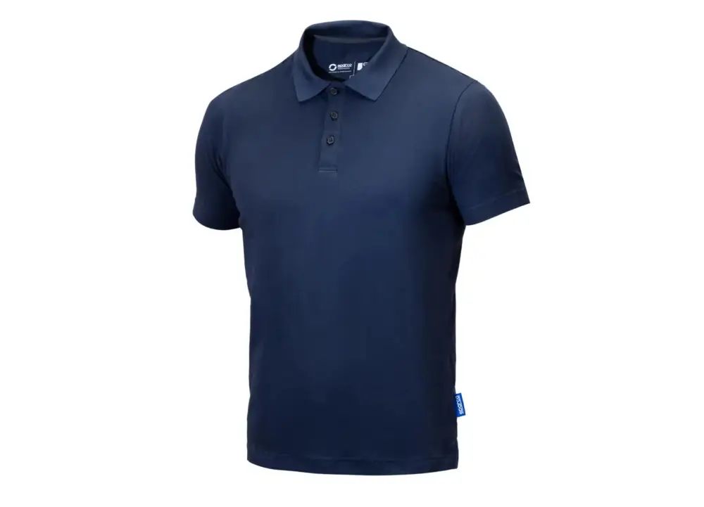 Levný Sparco Grit polokošile, barva modrá, velikost M