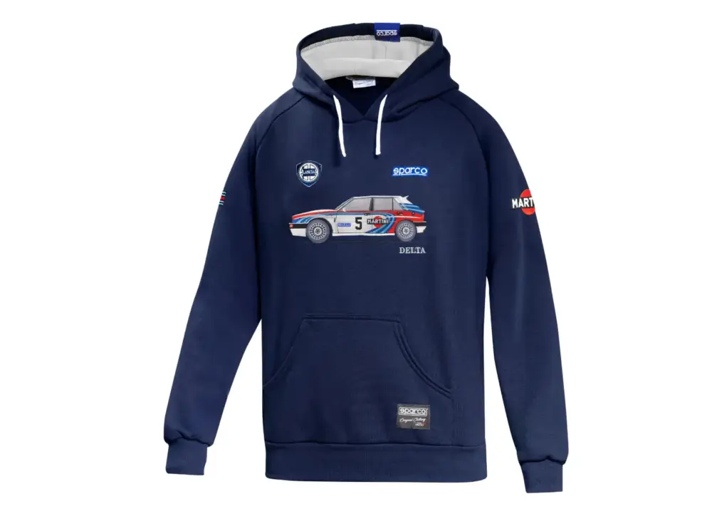 Horká Nabídka Sparco mikina Martini Racing Lancia Delta, velikost XL