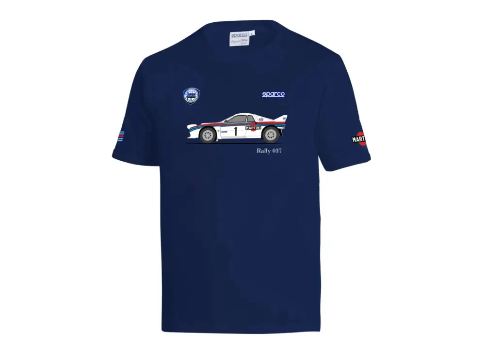 Cenový Hit Sparco tričko Martini Racing Lancia 037, velikost S