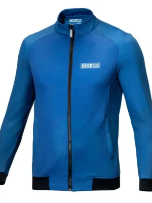 Expresní Doručení Sparco Subly mikina na zip, barva modrá, velikost XL