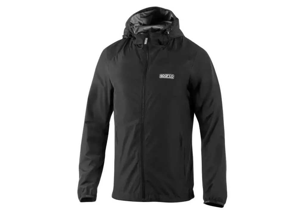 Sparco větrovka Windbreaker, barva černá, velikost M Nejlepší Volba