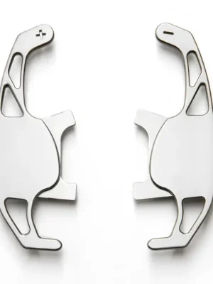 Racingline pádla pod volant pro vozy Audi A5 B9 (2015+) s převodovkou S-Tronic, Titanium stříbrné Ověřený