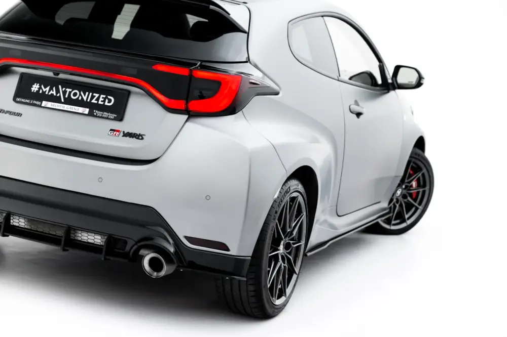 Maxton Design "Street Pro" boční difuzory pod zadní nárazník pro Toyota GR Yaris Mk4 Facelift, plast ABS bez povrchové úpravy Přímo Od Výrobce