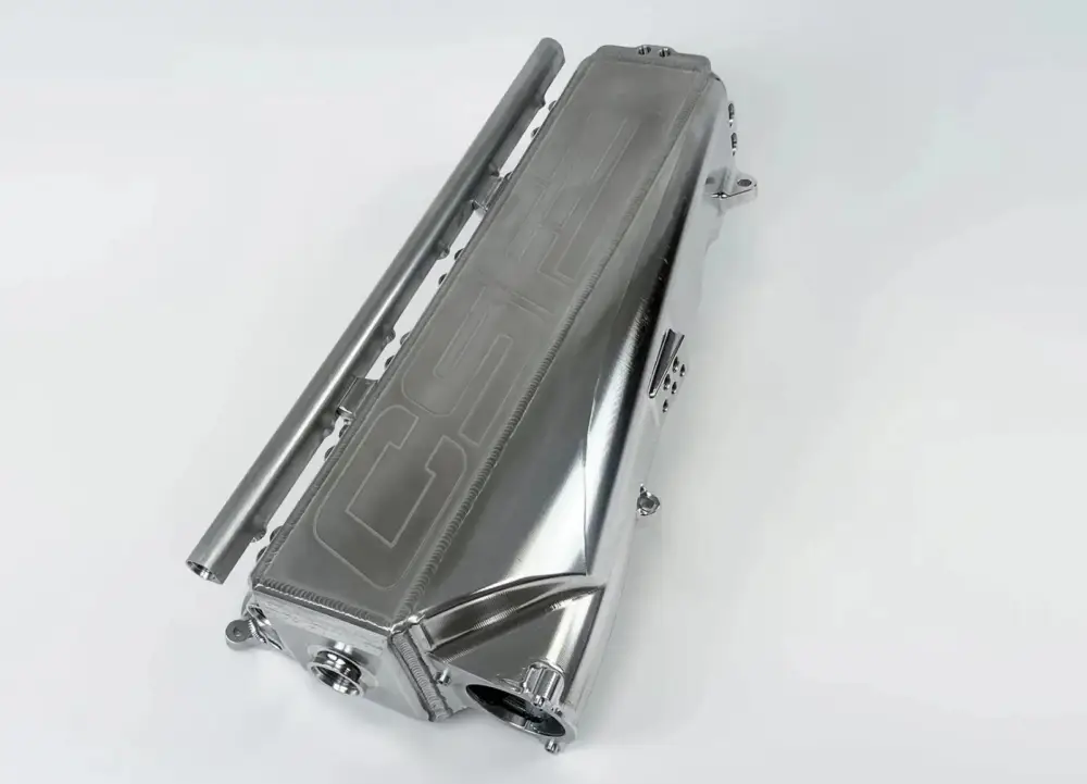 Oblíbený CSF Charge Cooler pro BMW řada 4 G2x s motorem B58, barva přírodní hliník