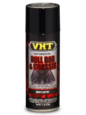 VHT Roll bar & Chassis Paint jednokroková epoxidová barva na rám a podvozek, barva lesklá černá Autentický