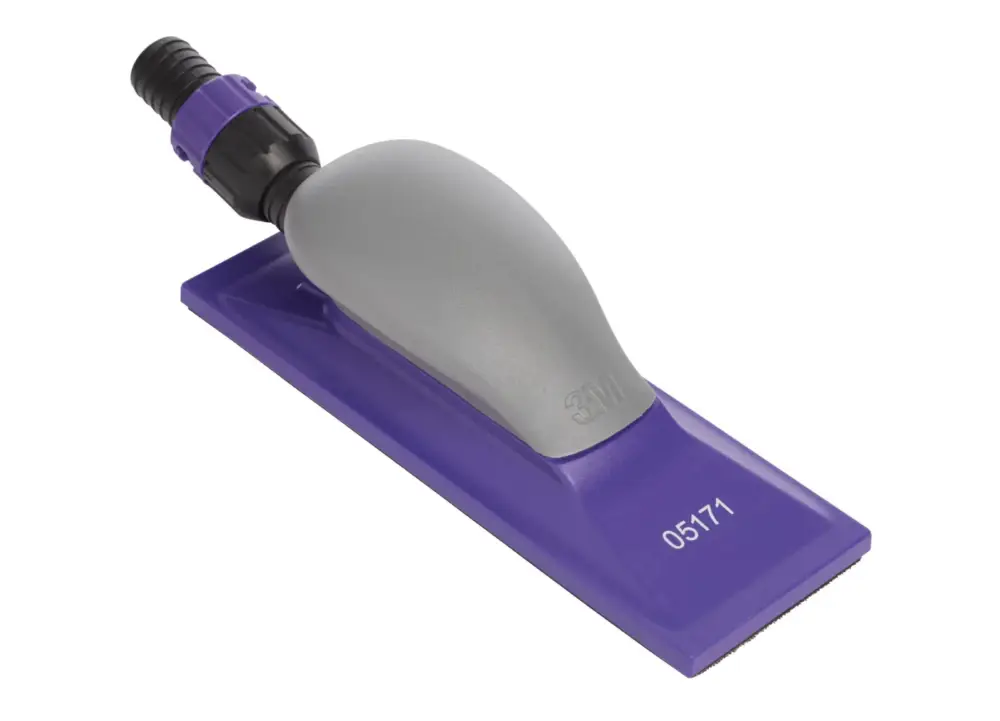 3M™ Hookit™ Purple+ ruční brusný blok s odsáváním, rozměr 70 x 198 mm Expresní Doručení
