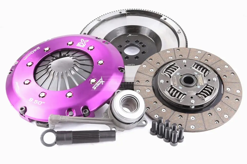 Xtreme Clutch jednolamelová odpružená organická spojková sada vč. setrvačníku a vypínacího ložiska pro Audi A3 8P 1.8 TFSI s kapacitou krouticího momentu 600, r.v. 2006.11 - 2013.06 Autentický