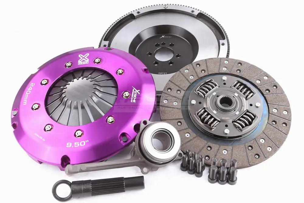 Super Cena Xtreme Clutch jednolamelová odpružená organická spojková sada vč. setrvačníku a vypínacího ložiska pro Seat Toledo Gen. III 2.0 TDI 16V s kapacitou krouticího momentu 600, r.v. 2004.04 - 2009.05
