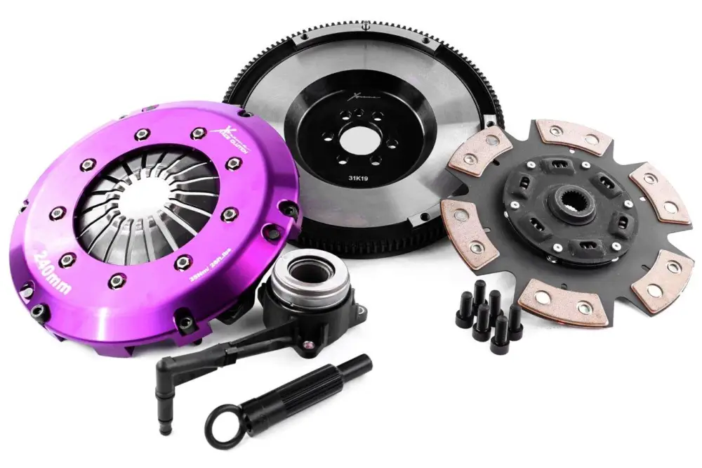 Speciální Cena Xtreme Clutch jednolamelová keramická RACE spojková sada vč. setrvačníku a vypínacího ložiska pro Audi TT 8N 1.8 T Quattro s kapacitou krouticího momentu 910, r.v. 2005.09 - 2006.06