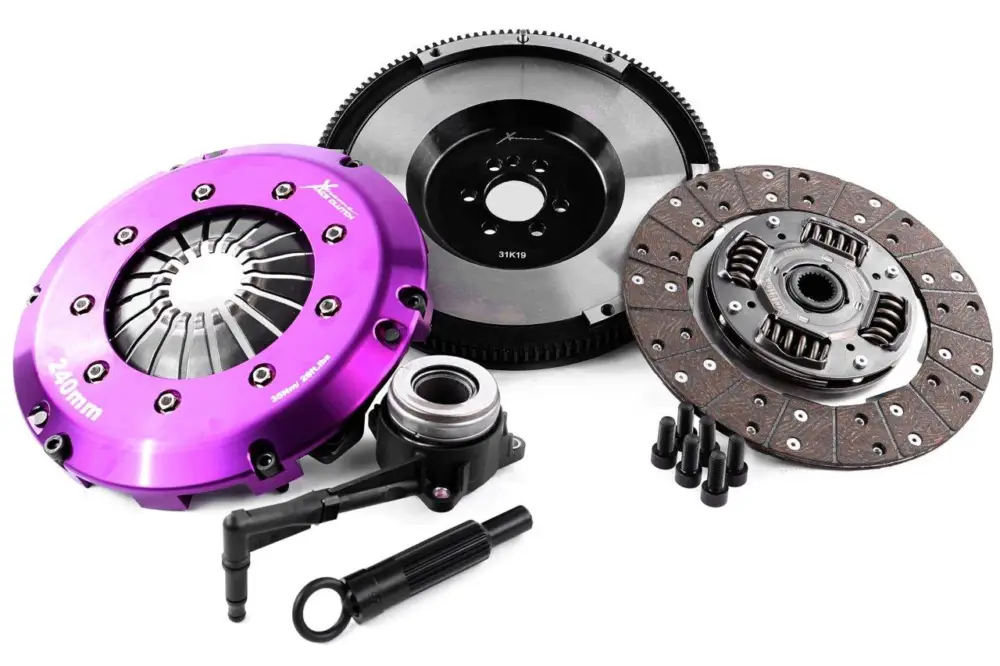 Rychlé Dodání Xtreme Clutch jednolamelová odpružená organická spojková sada vč. setrvačníku a vypínacího ložiska pro Audi TT 8N 1.8 T s kapacitou krouticího momentu 600, r.v. 2005.09 - 2006.06