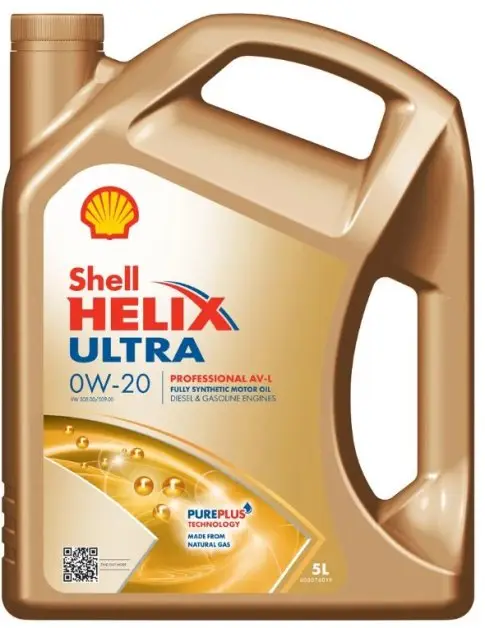 Motorový olej Shell Helix Ultra Professional AV-L 0W-20, 5L Poslední Šance