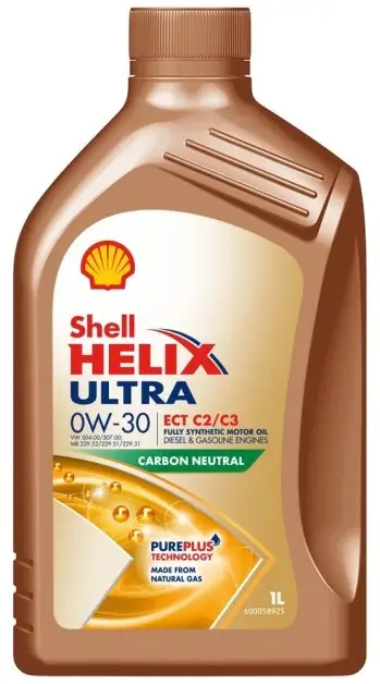 Nová Kolekce Motorový olej Shell Helix Ultra ECT C2/C3 0W-30, 1L