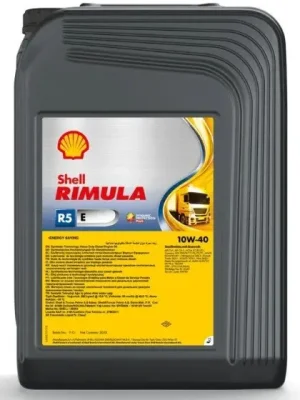 Motorový olej Shell Rimula R5 E 10W-40, 20L Omezená Nabídka