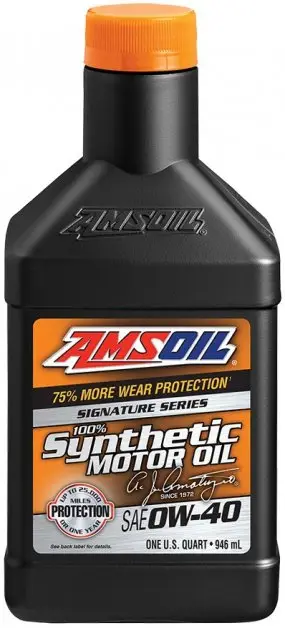 Horká Nabídka Motorový olej Amsoil Signature Series 0W-40, 946ml