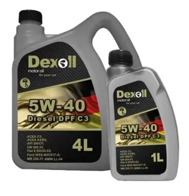 Nová Kolekce Motorový olej Dexoll Diesel DPF C3 5W-40, 1L