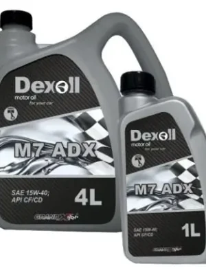 Objednat Nyní Motorový olej Dexoll M7 ADX 15W-40, 4L