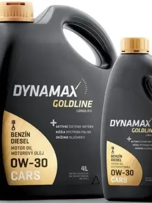 Motorový olej Dynamax Goldline LongLife 0W-30, 5L Nízká Cena