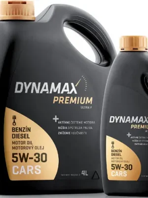 Motorový olej Dynamax Premium Ultra F 5W-30, 5L Speciální Cena