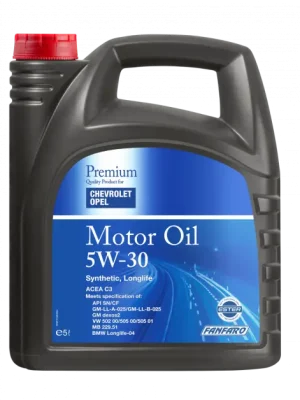 Motorový olej Fanfaro OPEL 6717 5W-30, 5L Cenová Bomba