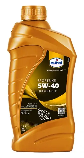 Finální Výprodej Motorový olej Eurol Sportbike 4T 5W-40, 1L