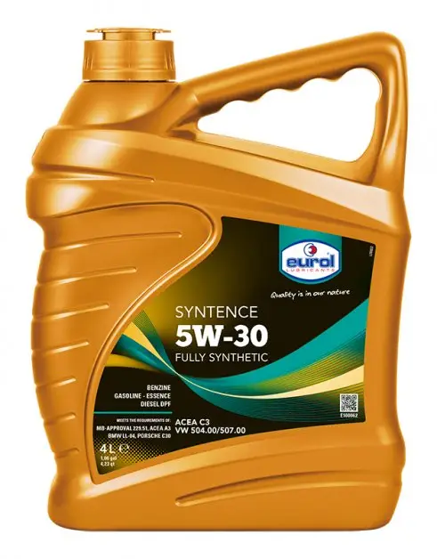 Originální Motorový olej Eurol Syntence LL 5W-30, 4L