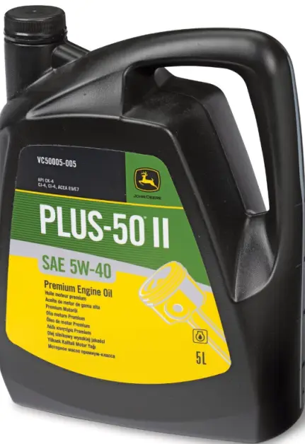 Akční Nabídka Motorový olej John Deere Plus-50 II 5W-40, 5L
