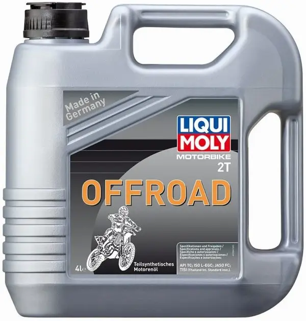 Motorový olej Liqui Moly Motorbike 2T Offroad, 4L Časově Omezené