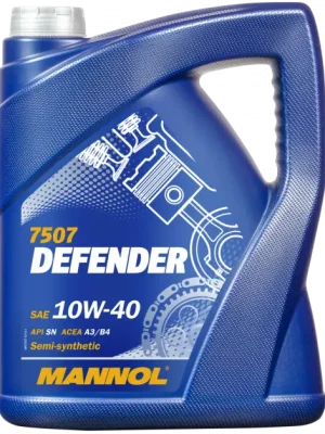 Motorový olej Mannol Defender 7507 10W-40, 5L Horká Nabídka