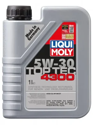 Cenová Bomba Motorový olej Liqui Moly Top Tec 4300 5W-30, 1L
