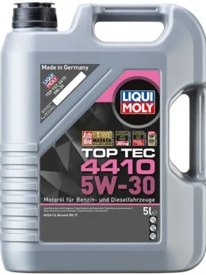 Motorový olej Liqui Moly Top Tec 4410 5W-30, 5L Cenová Bomba