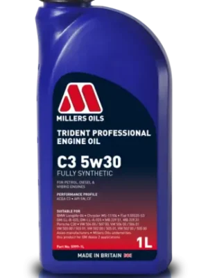 Motorový olej Millers Oils Trident Professional C3 5W-30, 1L Cenově Výhodný