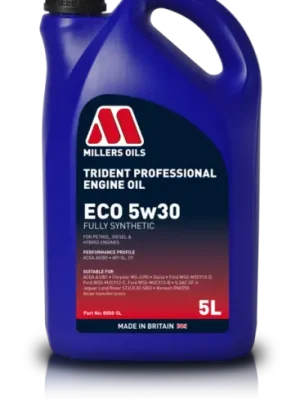 Motorový olej Millers Oils Trident Professional ECO 5W-30, 5L Nakupujte Hned