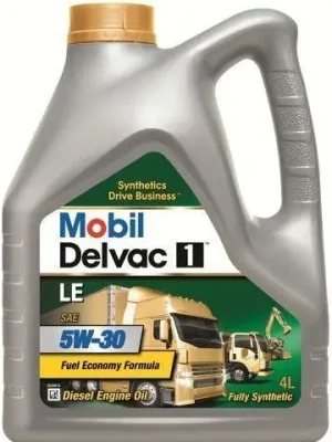 Motorový olej Mobil Delvac 1 LE 5W-30, 4L Výprodej
