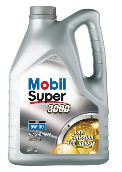 Vysoce Kvalitní Motorový olej Mobil Super 3000 XE 5W-30, 5L