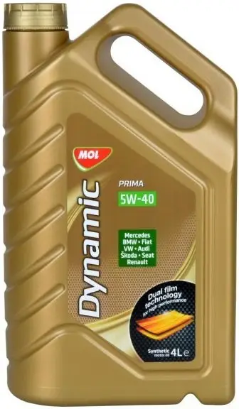 Přímo Od Výrobce Motorový olej MOL Dynamic Prima 5W-40, 4L