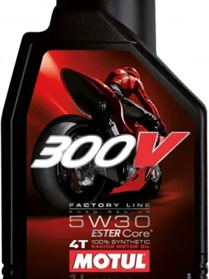 Vrácení Zdarma Motorový olej Motul 300V 4T Factory Line Road Racing 5W-30, 1L