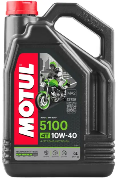 Značkový Motorový olej Motul 5100 4T 10W-40, 4L