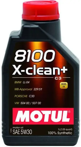 Časově Omezené Motorový olej Motul 8100 X-CLEAN+ 5W-30, 1L