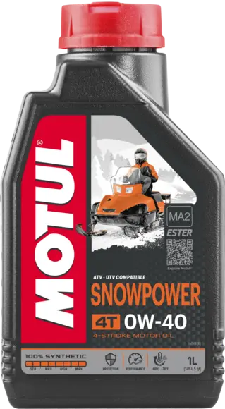 Motorový olej Motul Snowpower 4T 0W-40, 1L Jen Po Omezenou Doba