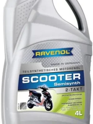 Motorový olej Ravenol Scooter Teilsynth 2T, 4L Nejlepší Cena