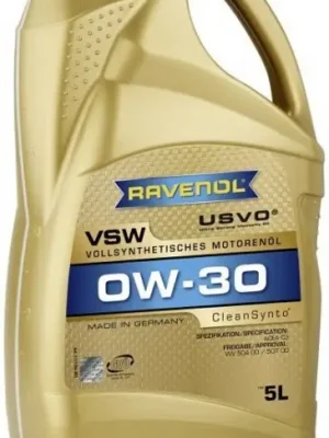 Výprodej Motorový olej Ravenol VSW 0W-30, 5L