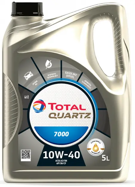 Nejlepší Cena Motorový olej Total Quartz 7000 10W-40, 5L