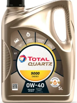 Motorový olej Total Quartz 9000 Energy 0W-40, 5L Koupit Online