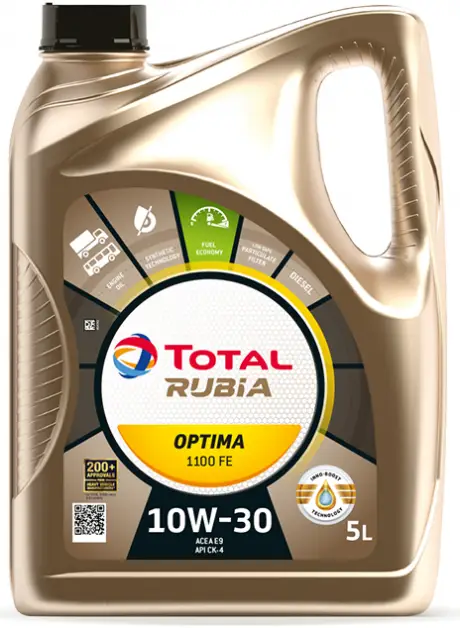 Super Cena Motorový olej Total Rubia Optima 1100 FE 10W-30, 5L